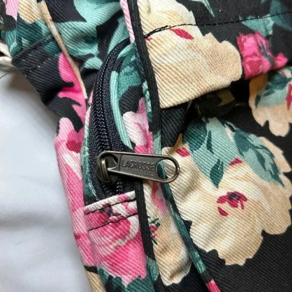 LaCrosse Floral Canvas Crossbody Bag OS - Picture 10 of 10